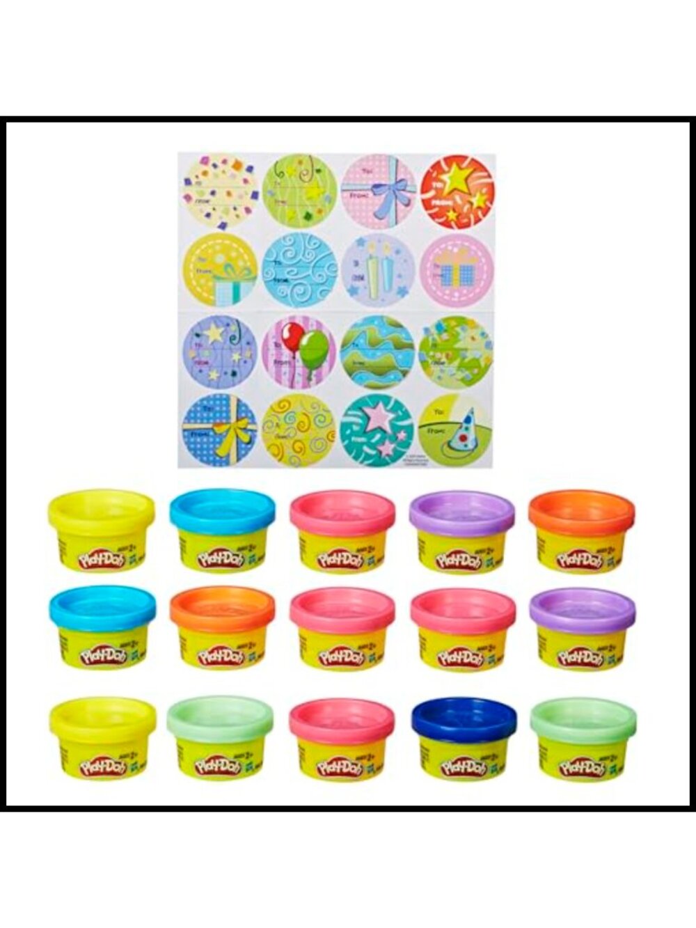 Play-Doh Party Bag 15 Mini Cans Kids Party Favors
